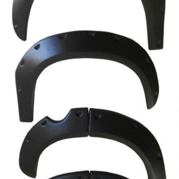 Φτερά μαύρα απο ABS για Suzuki Grand Vitara 2 2005 - 2014 5 door 9cm