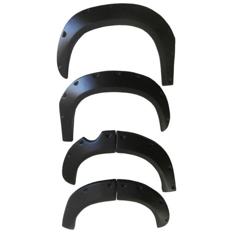 Φτερά μαύρα απο ABS για Suzuki Grand Vitara 2 2005 - 2014 5 door 9cm