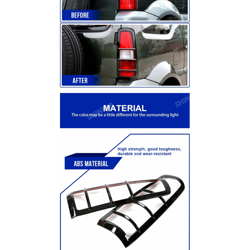 SHINEKA  γρίλιες φαναριών για Suzuki Jimny 