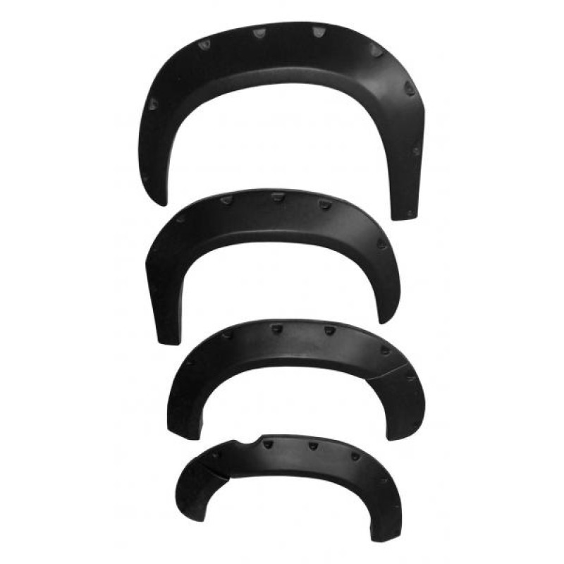 Φτερά μαύρα απο ABS για Suzuki Grand Vitara 2 2005 - 2014 - 3 door 9cm 