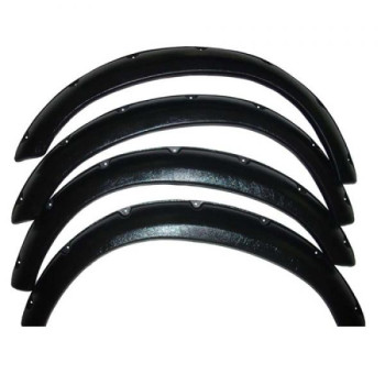 Φτερά μαύρα απο ABS για Suzuki Samurai 10cm 