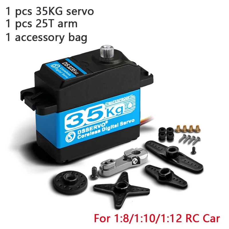 1X servo 35kg high torque Coreless servo motor digital and waterproof DS3235 servo