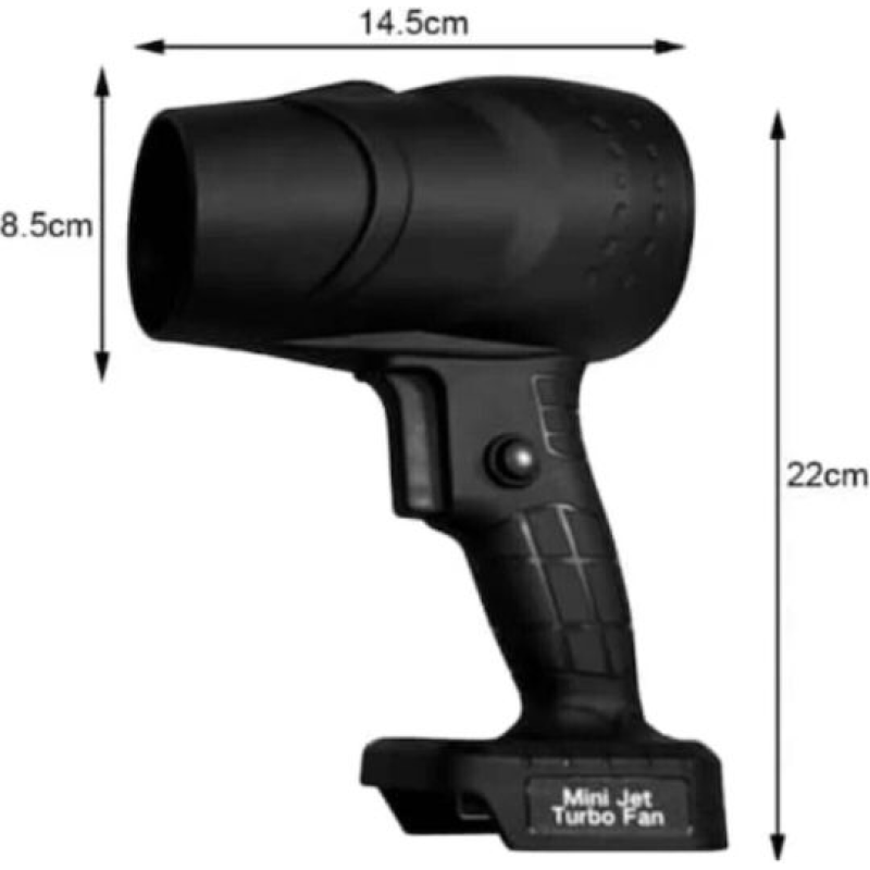 Bisutime Φυσητήρας Χειρός 48V με 2 Μπαταρίες