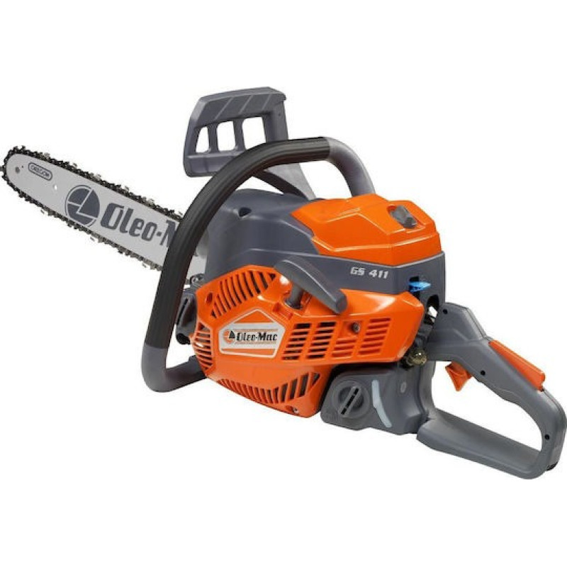Oleo-Mac GS 411 Αλυσοπρίονο Βενζίνης 2.6hp 4.4kg με Λάμα Carving 41cm και Easy Start