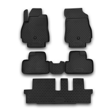 ΠΑΤΑΚΙΑ ΣΕ ΣΚΑΦΗ TPE ΛΑΣΤΙΧΟ ΓΙΑ CHEVROLET ORLANDO 2011-2015  ΣΕ ΜΑΥΡΟ ΧΡΩΜΑ NOVLINE - 5 ΤΕΜ.