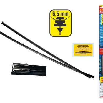 ΛΑΣΤΙΧΑ ΥΑΛΟΚΑΘΑΡΙΣΤΗΡΩΝ 61CMX6,5MM TERGIX PLUS ΜΕ ΕΠΙΚΑΛΥΨΗ ΓΡΑΦΙΤΗ ΜΕ ΛΑΜΑΚΙΑ ΣΕ ΠΛΑΣΤΙΚΗ BLISTER ΣΥΣΚΕΥΑΣΙΑ