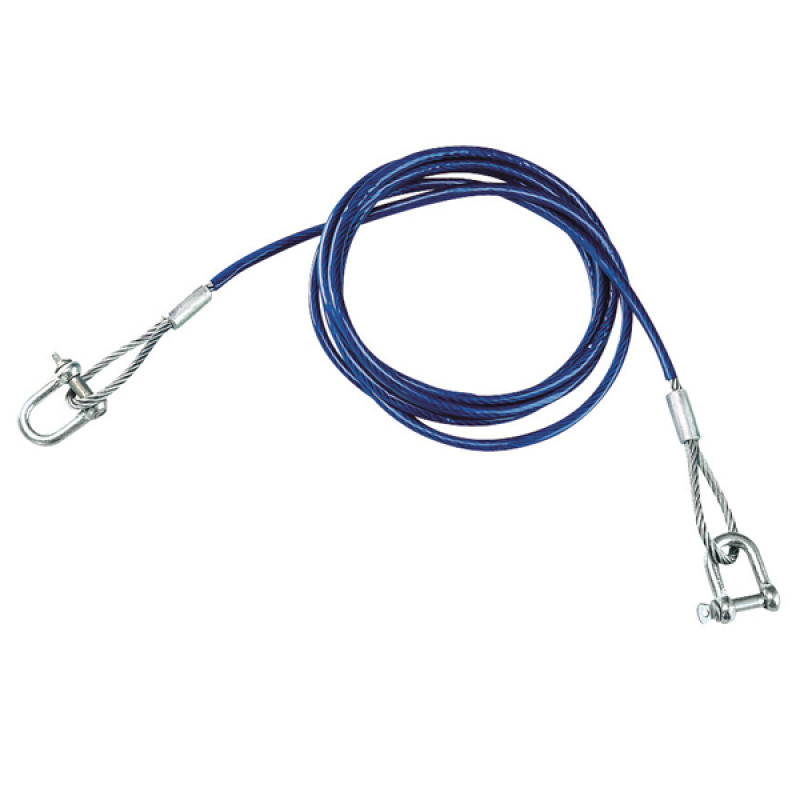 Lampa - Ατσαλένιο Συρματόσχοινο Ρυμούλκησης Μήκος 3.5m Διάμετρος 6mm - Αντοχή 3.000kg - 1 τεμ (L6058.1)