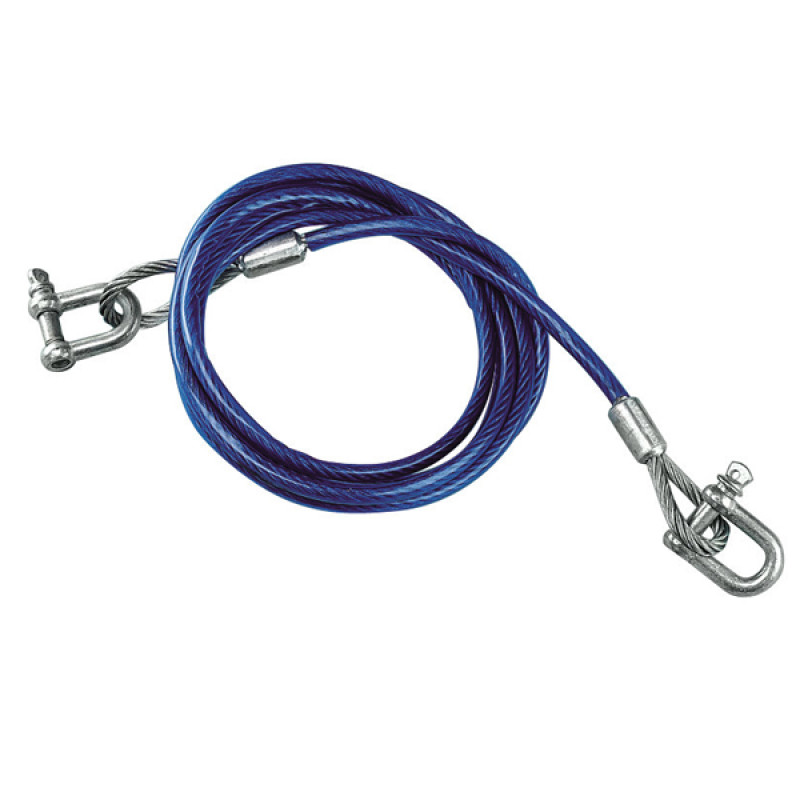 Lampa - Ατσαλένιο Συρματόσχοινο Ρυμούλκησης Μήκος 3.5m Διάμετρος 8mm - Αντοχή 5.000kg - 1 τεμ (L6058.2)
