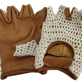 ΓΑΝΤΙΑ ΟΔΗΓΟΥ ΔΕΡΜΑΤΙΝΑ/ΠΛΕΚΤΑ KAΦE (L) PILOT 1