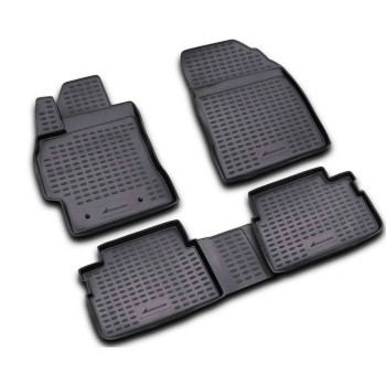 ΠΑΤΑΚΙΑ ΣΕ ΣΚΑΦΗ TPE ΛΑΣΤΙΧΟ ΓΙΑ TOYOTA AURIS 04/2007-2013  ΣΕ ΜΑΥΡΟ ΧΡΩΜΑ NOVLINE - 4 ΤΕΜ.