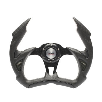 ΤΙΜΟΝΙ X5 STEALTH ΜΑΥΡΟ ΠΟΛΥΟΥΡΕΘΑΝΗΣ ΤΡΙΑΚΤΙΝΟ ΚΟΜΜΕΝΟ ΔΙΑΜΕΤΡΟΣ 350mm ΠΑΧΟΣ 120mm SIMONI RACING - 1 ΤΕΜ.