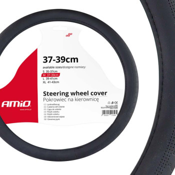 Amio - ΚΑΛΥΜΜΑ ΤΙΜΟΝΙΟΥ 37/39CM SWC-31 ΜΑΥΡΟ - 1 τεμ. (02568/AM)