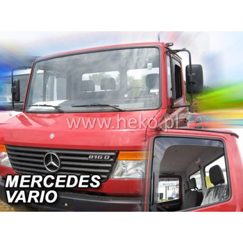 ΑΝΕΜΟΘΡΑΥΣΤΕΣ ΓΙΑ MERCEDES VARIO W670 2D / 814 / 816 / 817 (ΔΙΑΣΤΑΣΕΙΣ 58x58cm) ΖΕΥΓΑΡΙ ΑΠΟ ΕΥΚΑΜΠΤΟ ΦΙΜΕ ΠΛΑΣΤΙΚΟ HEKO - 2 ΤΕΜ.