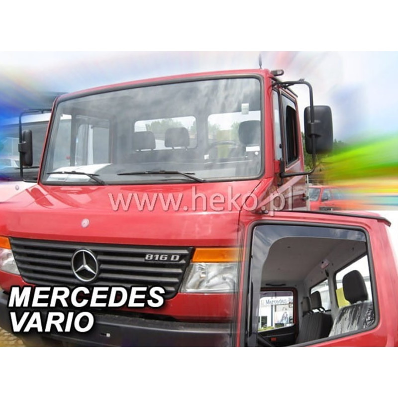 ΑΝΕΜΟΘΡΑΥΣΤΕΣ ΓΙΑ MERCEDES VARIO W670 2D / 814 / 816 / 817 (ΔΙΑΣΤΑΣΕΙΣ 58x58cm) ΖΕΥΓΑΡΙ ΑΠΟ ΕΥΚΑΜΠΤΟ ΦΙΜΕ ΠΛΑΣΤΙΚΟ HEKO - 2 ΤΕΜ.
