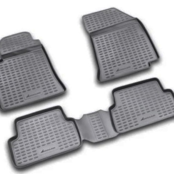 ΠΑΤΑΚΙΑ ΣΕ ΣΚΑΦΗ TPE ΛΑΣΤΙΧΟ ΓΙΑ RENAULT LAGUNA 2001-2007  ΣΕ ΜΑΥΡΟ ΧΡΩΜΑ NOVLINE - 4 ΤΕΜ.