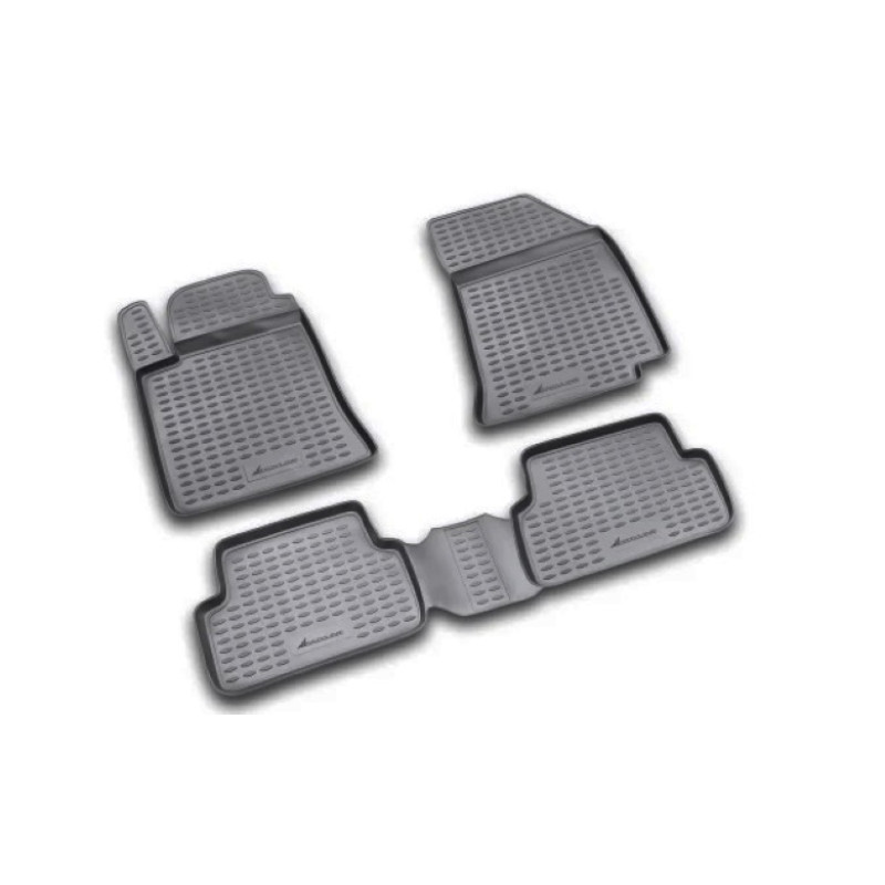 ΠΑΤΑΚΙΑ ΣΕ ΣΚΑΦΗ TPE ΛΑΣΤΙΧΟ ΓΙΑ RENAULT LAGUNA 2001-2007  ΣΕ ΜΑΥΡΟ ΧΡΩΜΑ NOVLINE - 4 ΤΕΜ.