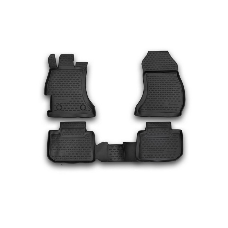 ΠΑΤΑΚΙΑ ΣΕ ΣΚΑΦΗ TPE ΛΑΣΤΙΧΟ ΓΙΑ SUBARU XV 2012-2017  ΣΕ ΜΑΥΡΟ ΧΡΩΜΑ NOVLINE - 4 ΤΕΜ.