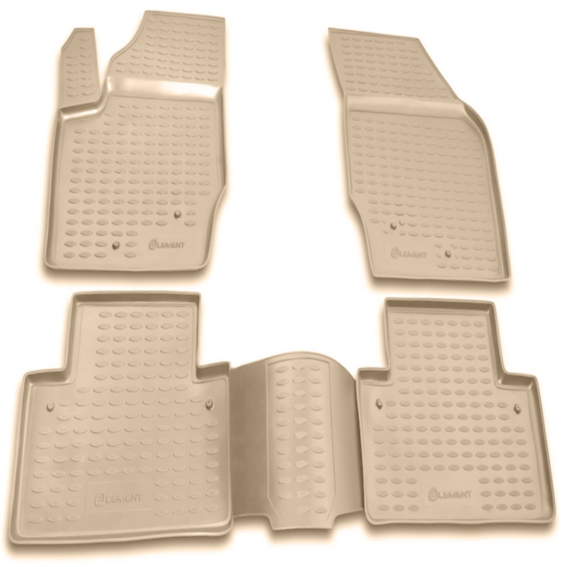 ΠΑΤΑΚΙΑ ΣΕ ΣΚΑΦΗ TPE ΛΑΣΤΙΧΟ ΓΙΑ VOLVO XC90 2002-2015  ΣΕ ΜΠΕΖ NOVLINE - 4 ΤΕΜ.