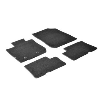 ΠΑΤΑΚΙΑ EXECUTIVE ΜΟΚΕΤΑ ΓΙΑ DACIA DUSTER 05/2010-01/2018 ΣΕ ΜΑΥΡΟ ΧΡΩΜΑ ΜΕ ΚΟΥΜΠΩΜΑΤΑ LAMPA - 4 ΤΕΜ.