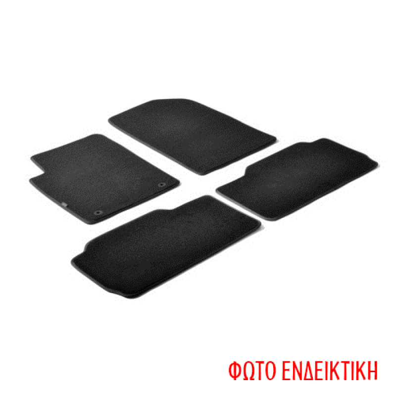 ΠΑΤΑΚΙΑ EXECUTIVE ΜΟΚΕΤΑ ΓΙΑ FORD KUGA 06/2008-02/2013 ΣΕ ΜΑΥΡΟ ΧΡΩΜΑ ΜΕ ΚΟΥΜΠΩΜΑΤΑ LAMPA - 4 ΤΕΜ.