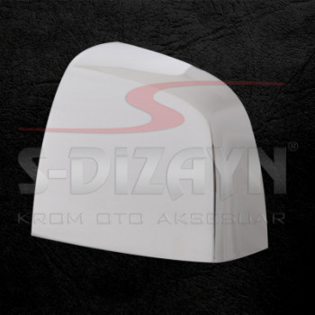 ΚΑΠΑΚΙΑ ΚΑΘΡΕΠΤΗ ΧΡΩΜΙΟΥ ΜΕΤΑΛΛΙΚΑ ΓΙΑ OPEL COMBO D MINI VAN 2011+ Ανοξείδωτο Ατσάλινο