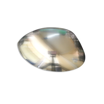 ΚΑΠΑΚΙΑ ΚΑΘΡΕΠΤΗ ΧΡΩΜΙΟΥ ΜΕΤΑΛΛΙΚΑ ΓΙΑ PEUGEOT 206 5D HB/SD/SW/CC 98-12 Ανοξείδωτο Ατσάλινο