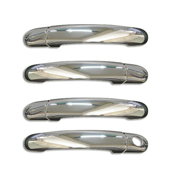 ΧΕΡΟΥΛΙΑ ΠΟΡΤΑΣ ΓΙΑ OPEL ASTRA H HB 5D /SEDAN /SW 04+  ΧΡΩΜΙΟ ΜΕΤΑΛΛΙΚΑ 4ΠΟΡΤΕΣ 4ΤΕΜ