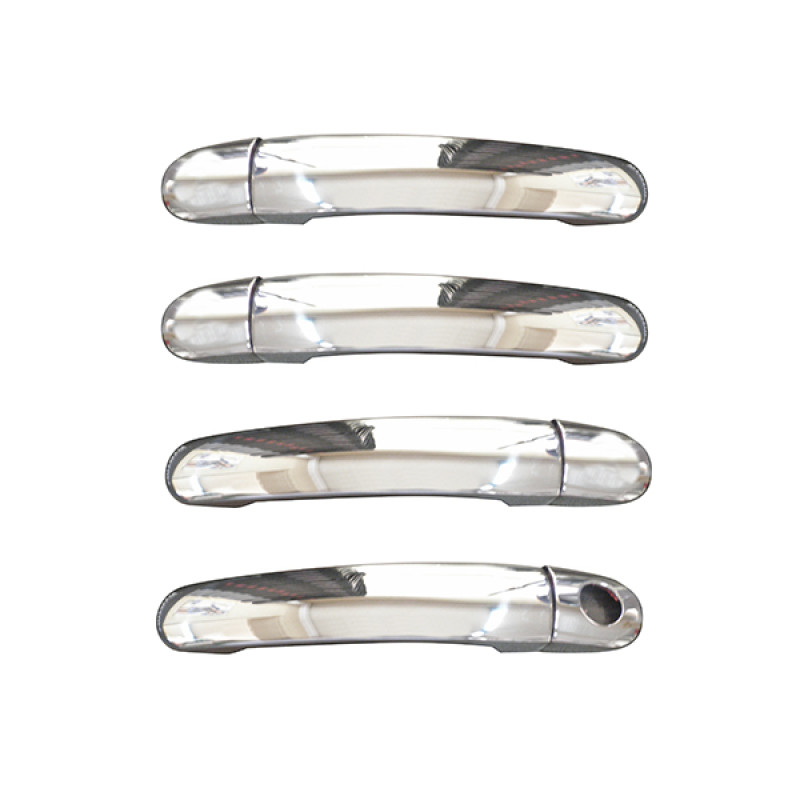 ΧΕΡΟΥΛΙΑ ΠΟΡΤΑΣ ΓΙΑ SKODA FABIA HB 5D /SW 00-07  ΧΡΩΜΙΟ ΜΕΤΑΛΛΙΚΑ 4ΠΟΡΤΕΣ 4ΤΕΜ