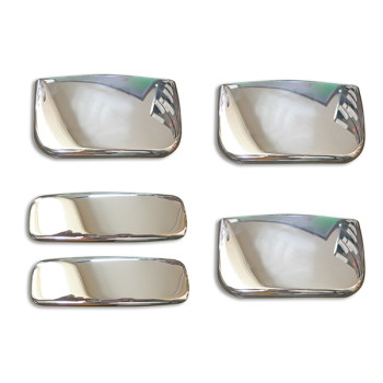 ΧΕΡΟΥΛΙΑ ΠΟΡΤΑΣ ΓΙΑ PEUGEOT PARTNER 2004-2008  ΧΡΩΜΙΟ ΜΕΤΑΛΛΙΚΑ 5ΤΕΜ