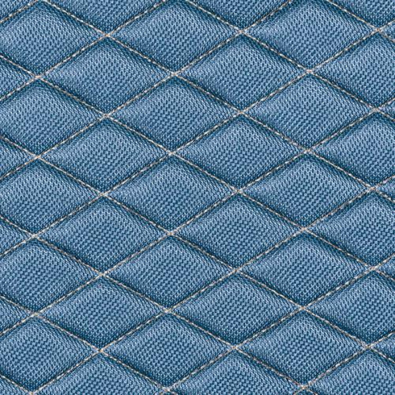 Πλατοκάθισμα με Προσκέφαλο COVER-TECH FABRIC 2τεμ. Γαλάζιο/Μπεζ