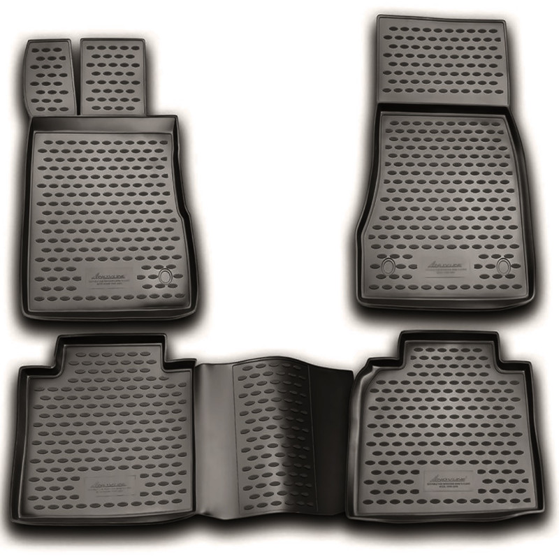 ΠΑΤΑΚΙΑ ΣΕ ΣΚΑΦΗ TPE ΛΑΣΤΙΧΟ ΓΙΑ MERCEDES S CLASS W220 10/1998-08/2005  ΣΕ ΑΝΘΡΑΚΙ ΣΚΟΥΡΟ ΓΚΡΙ ΧΡΩΜΑ NOVLINE - 4 ΤΕΜ.