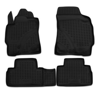 ΠΑΤΑΚΙΑ ΣΕ ΣΚΑΦΗ TPE ΛΑΣΤΙΧΟ ΓΙΑ FORD MAVERICK 2001+  ΣΕ ΜΑΥΡΟ ΧΡΩΜΑ NOVLINE - 4 ΤΕΜ.