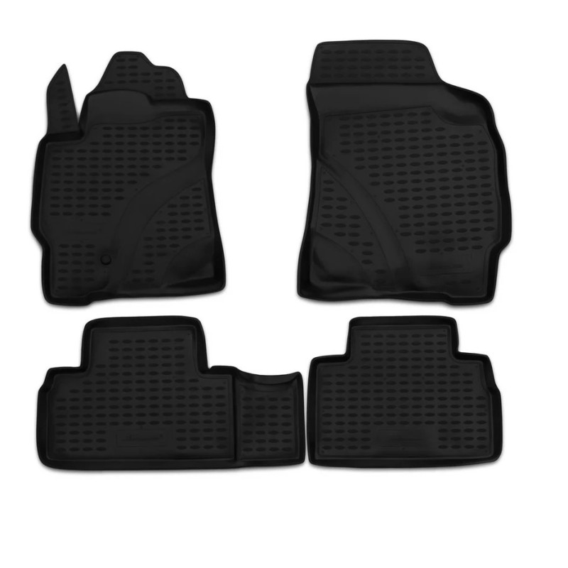 ΠΑΤΑΚΙΑ ΣΕ ΣΚΑΦΗ TPE ΛΑΣΤΙΧΟ ΓΙΑ FORD MAVERICK 2001+  ΣΕ ΜΑΥΡΟ ΧΡΩΜΑ NOVLINE - 4 ΤΕΜ.