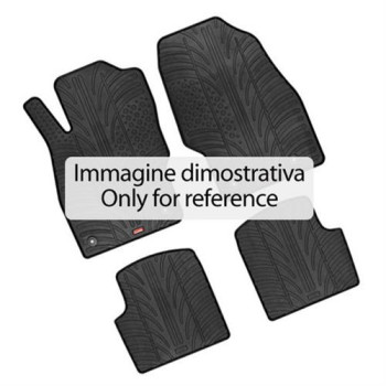 LAMPA - ΠΑΤΑΚΙΑ ΑΥΤΟΚΙΝΗΤΟΥ ΑΠΟ ΛΑΣΤΙΧΟ ΓΙΑ VOLKSWAGEN TOURAN 09/2015+ ΣΕ ΜΑΥΡΟ ΧΡΩΜΑ ME ΚΟΥΜΠΩΜΑΤΑ - 4 ΤΕΜ.