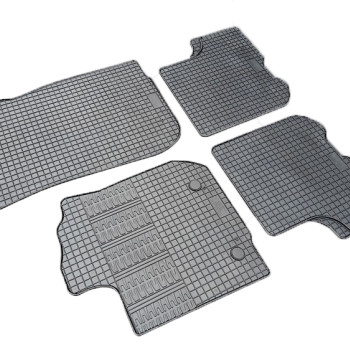 Cik - ΠΑΤΑΚΙΑ ΑΥΤΟΚΙΝΗΤΟΥ ΑΠΟ ΛΑΣΤΙΧΟ ΓΙΑ DACIA LOGAN 2012+ / DACIA SANDERO 2012-2020 / DACIA SANDERO STEPWAY 2012-2020 ΣΕ ΜΑΥΡΟ ΧΡΩΜΑ ΜΕ ΚΟΥΜΠΩΜΑΤΑ - 4 ΤΕΜ. (RM.DAC.0001/CK)