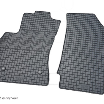 Cik - ΠΑΤΑΚΙΑ ΑΥΤΟΚΙΝΗΤΟΥ ΑΠΟ ΛΑΣΤΙΧΟ ΓΙΑ DACIA DOKKER FURGON 2ΘΕΣΙΟ 2012-2021 ΣΕ ΜΑΥΡΟ ΧΡΩΜΑ ΜΕ ΚΟΥΜΠΩΜΑΤΑ - 2 ΤΕΜ. (RM.DAC.0003/CK)