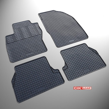 Cik - ΠΑΤΑΚΙΑ ΑΥΤΟΚΙΝΗΤΟΥ ΑΠΟ ΛΑΣΤΙΧΟ ΓΙΑ FORD FOCUS 2 2005-2011 ΣΕ ΜΑΥΡΟ ΧΡΩΜΑ ΧΩΡΙΣ ΚΟΥΜΠΩΜΑΤΑ - 4 ΤΕΜ. (RM.FO.0003/CK)