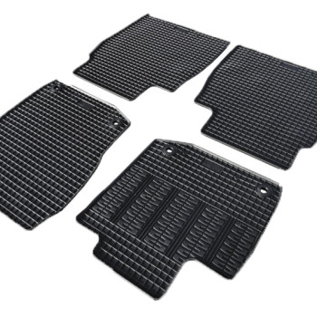 Cik - HONDA CIVIC HTB 2012-2017  ΠΑΤΑΚΙΑ ΛΑΣΤΙΧΟ ΣΕ ΜΑΥΡΟ ΧΡΩΜΑ ΜΕ ΚΟΥΜΠΩΜΑΤΑ - 4 ΤΕΜ. (RM.HO.0001/CK)