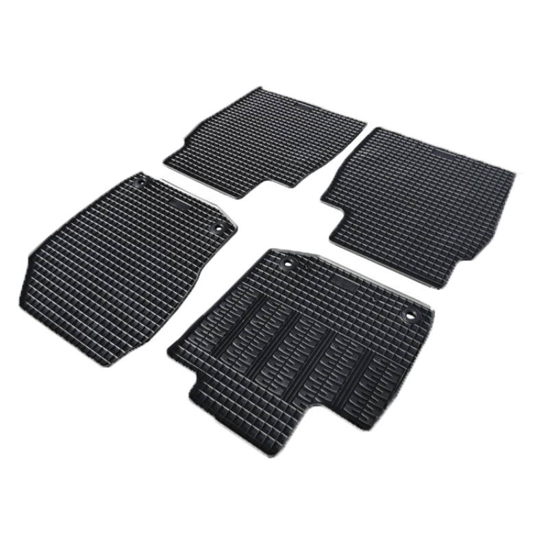 Cik - HONDA CIVIC HTB 2012-2017  ΠΑΤΑΚΙΑ ΛΑΣΤΙΧΟ ΣΕ ΜΑΥΡΟ ΧΡΩΜΑ ΜΕ ΚΟΥΜΠΩΜΑΤΑ - 4 ΤΕΜ. (RM.HO.0001/CK)