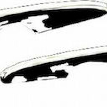 ΠΛΑΙΣΙΑ ΧΡΩΜΙΟΥ ΠΛΑΣΤΙΚΑ ΓΙΑ ΠΡΟΒΟΛΑΚΙΑ ΟΜΙΧΛΗΣ ΓΙΑ CITROEN C3 5D 2010+ - 2ΤΕΜ.