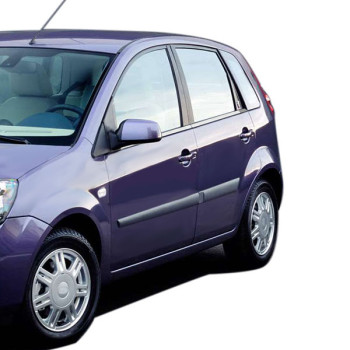TRIM  ΠΑΡΑΘΥΡΩΝ ΑΥΤΟΚΟΛΛΗΤΑ ΧΡΩΜΙΟΥ ΓΙΑ FORD FIESTA 5D 02-09 4ΤΕΜ.