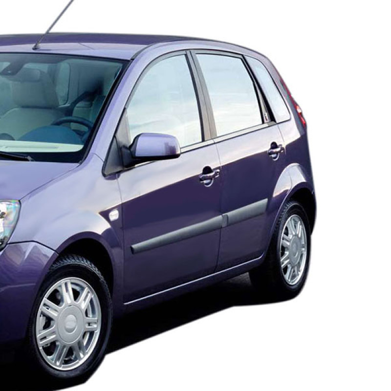 TRIM  ΠΑΡΑΘΥΡΩΝ ΑΥΤΟΚΟΛΛΗΤΑ ΧΡΩΜΙΟΥ ΓΙΑ FORD FIESTA 5D 02-09 4ΤΕΜ.