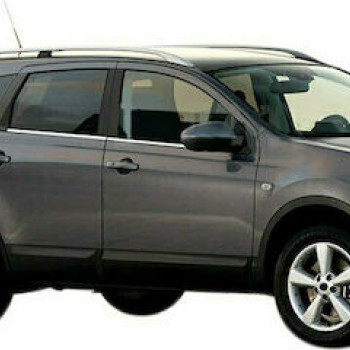 TRIM  ΠΑΡΑΘΥΡΩΝ ΑΥΤΟΚΟΛΛΗΤΑ ΧΡΩΜΙΟΥ 4ΤΕΜ. ΓΙΑ NISSAN QASHQAI+2 5D 2010-2014