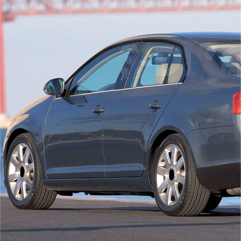 TRIM  ΠΑΡΑΘΥΡΩΝ ΑΥΤΟΚΟΛΛΗΤΑ ΧΡΩΜΙΟΥ 4ΤΕΜ. ΓΙΑ VW JETTA 4D 2006-2011