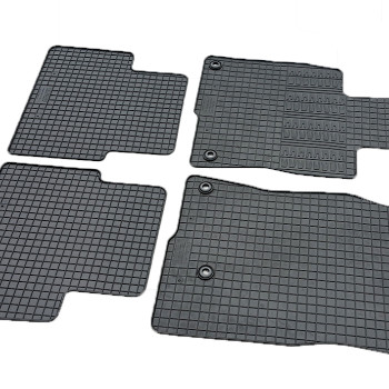 Cik - HONDA CIVIC HTB 2017+  ΠΑΤΑΚΙΑ ΛΑΣΤΙΧΟ ΣΕ ΜΑΥΡΟ ΧΡΩΜΑ ΜΕ ΚΟΥΜΠΩΜΑΤΑ - 4 ΤΕΜ. (RM.HO.0005/CK)