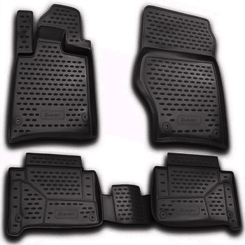 ΠΑΤΑΚΙΑ ΣΕ ΣΚΑΦΗ TPE ΛΑΣΤΙΧΟ ΓΙΑ AUDI Q7 2005-2015  ΣΕ ΜΑΥΡΟ ΧΡΩΜΑ NOVLINE - 4 ΤΕΜ.