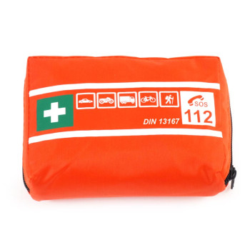 Amio - Φαρμακείο Αυτοκινήτου DIN 13167 Mini Αδιάβροχο - Άμεση Αντιμετώπιση Τραυματισμών & Ασφάλεια - 15.5x11cm - 1 Τεμ (01692/AM)