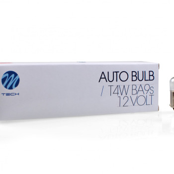 T2W 12V 2W BA9s (ΜΙΝΙΟΝ) STANDARD ΑΛΟΓΟΝΟΥ ΚΟΥΤΙ 10ΤΕΜ. M-TECH