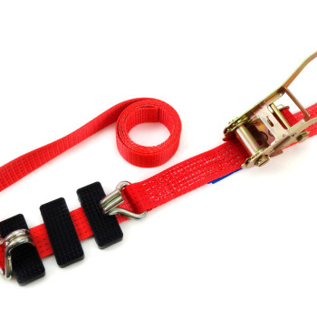 Amio - Ιμάντας Πρόσδεσης Φορτίου Αντοχή 5000kg Μήκος 3m με καστάνια για ασφαλή σύσφιξη φορτίου σε trailer και μεταφορά χωρίς μετακινήσεις με εύκολη χρήση - 1 Τεμ. (02018/AM)