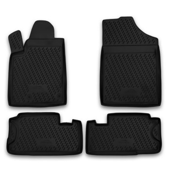 ΠΑΤΑΚΙΑ ΣΕ ΣΚΑΦΗ TPE ΛΑΣΤΙΧΟ ΓΙΑ PEUGEOT RANCH 01/1997-04/2008  ΣΕ ΜΑΥΡΟ ΧΡΩΜΑ NOVLINE - 4 ΤΕΜ.